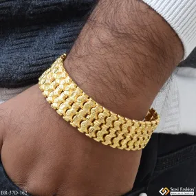 1 Gram Gold Plated Bahubali Gorgeous Design Bracelet for Men - Style D162