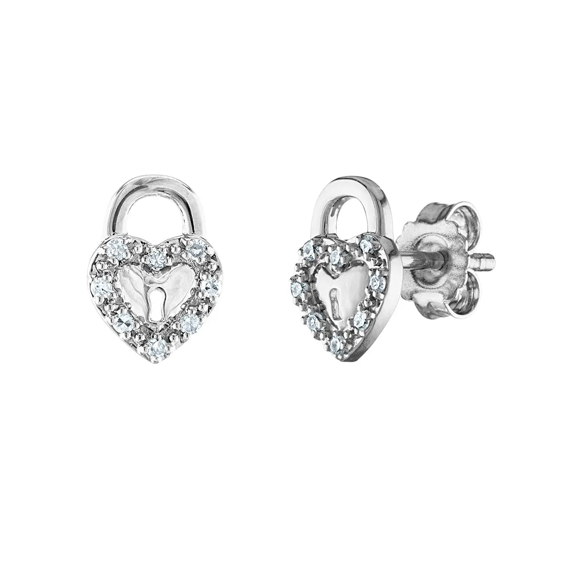 1/4 CTW Diamond 3-Pair Stud Earrings in Sterling Silver