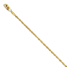 14K Singapore Chain Anklet