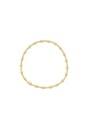 2mm & 4mm 14k Gold Filled Beaded Bracelet