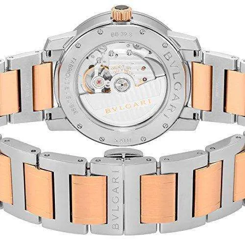 BVLGARI BVLGARI AUTOMATIC 39 MM MEN WATCH BB39WSSD