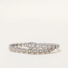 'BVLGARI' Serpenti Viper Bracelet | 3.04ctw | 6.5" |