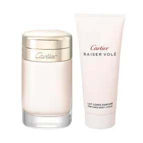 Cartier Baiser Vole Gift Set EDP 100Ml  Perfume Body Lotion 100Ml