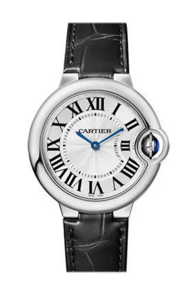 Cartier Ballon Bleu 33MM Steel Strap Ladies Watch WSBB0034