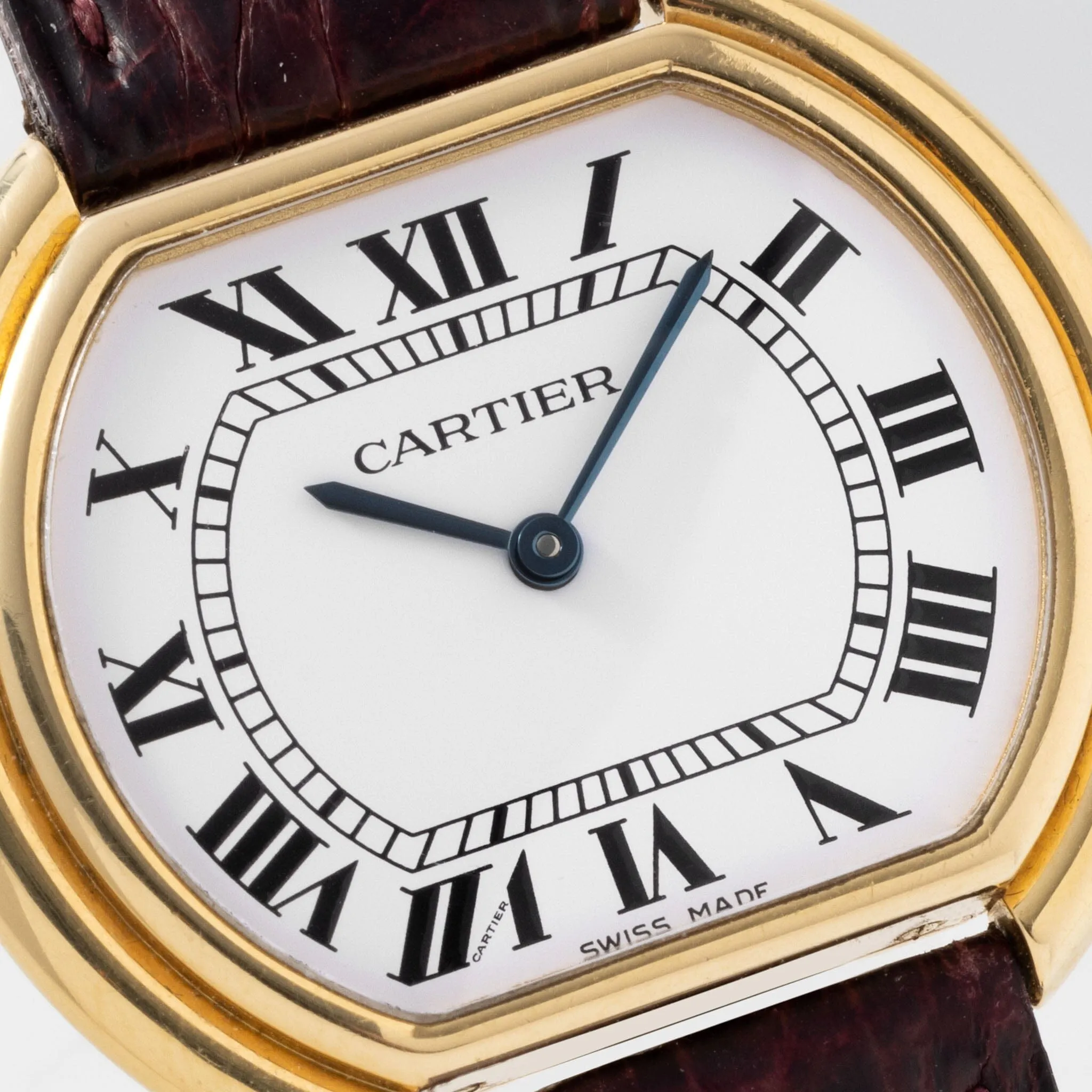 Cartier Paris Gondole Ellipse 1970s 18kt Yellow Gold