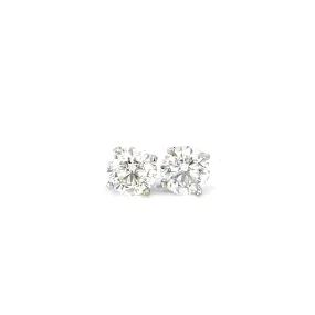 Diamond Stud Earrings- 3 ct TW