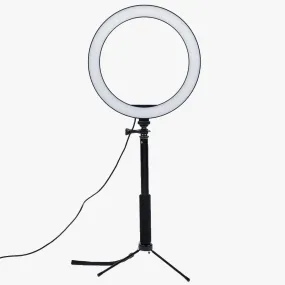 LED 10" USB Desk RGB Rainbow Ring Light - 'Selena'