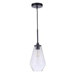 Nimbus 1 Light Pendant - Black