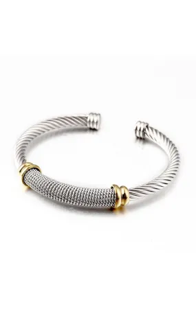 Stainless Steel Cuff Bracelet